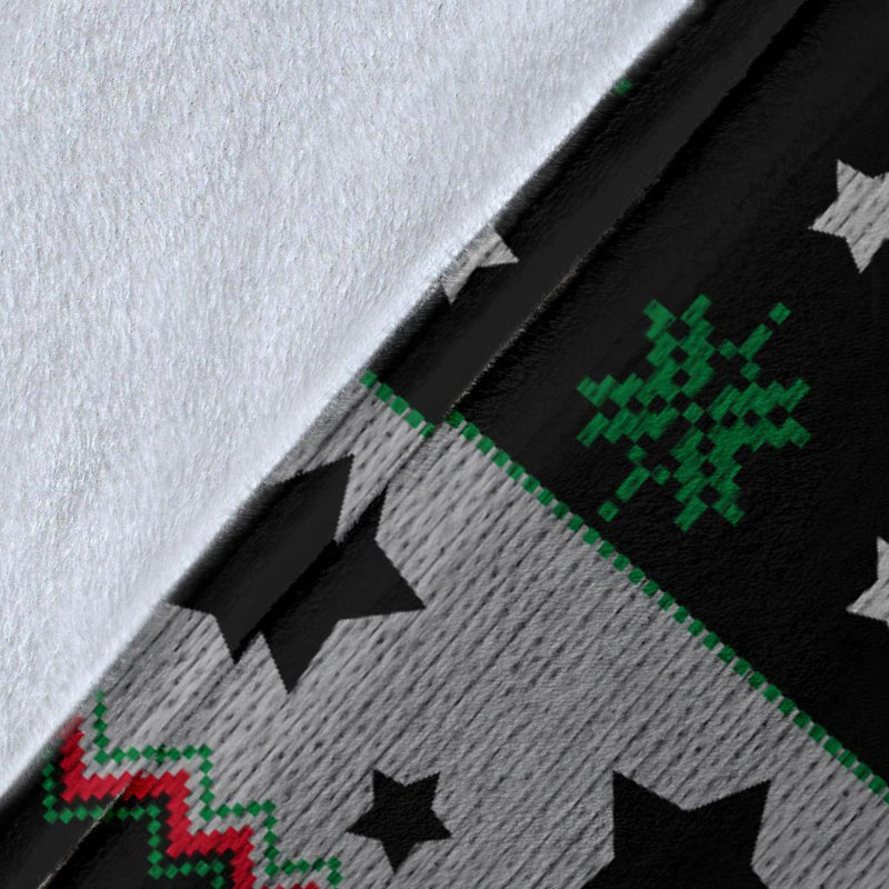 Harry Potter Slytherin Sign Ugly Christmas Custom Blanket Home Decor Nearkii