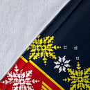 Wonder Woman Art Ugly Christmas Custom Blanket Home Decor Nearkii