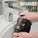 Jack Skellington Head Pattern Car Steering Wheel Cover