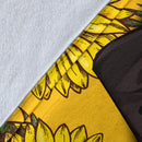 Anya Cute Spy X Family Sunflower Zipper Premium Blanket Nearkii