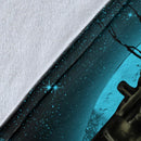 Rick And Morty Moonlight Halloween Jeep Funny Premium Blanket Nearkii