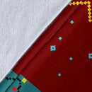 Red Corgi Christmas Blanket Amazing Gift Idea Nearkii