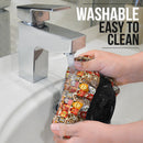 Owl Head Funny Premium Car Steering Wheel Cover Nearkii