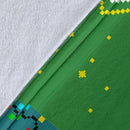 Totoro Green Christmas Christmas Blanket Amazing Gift Idea Nearkii