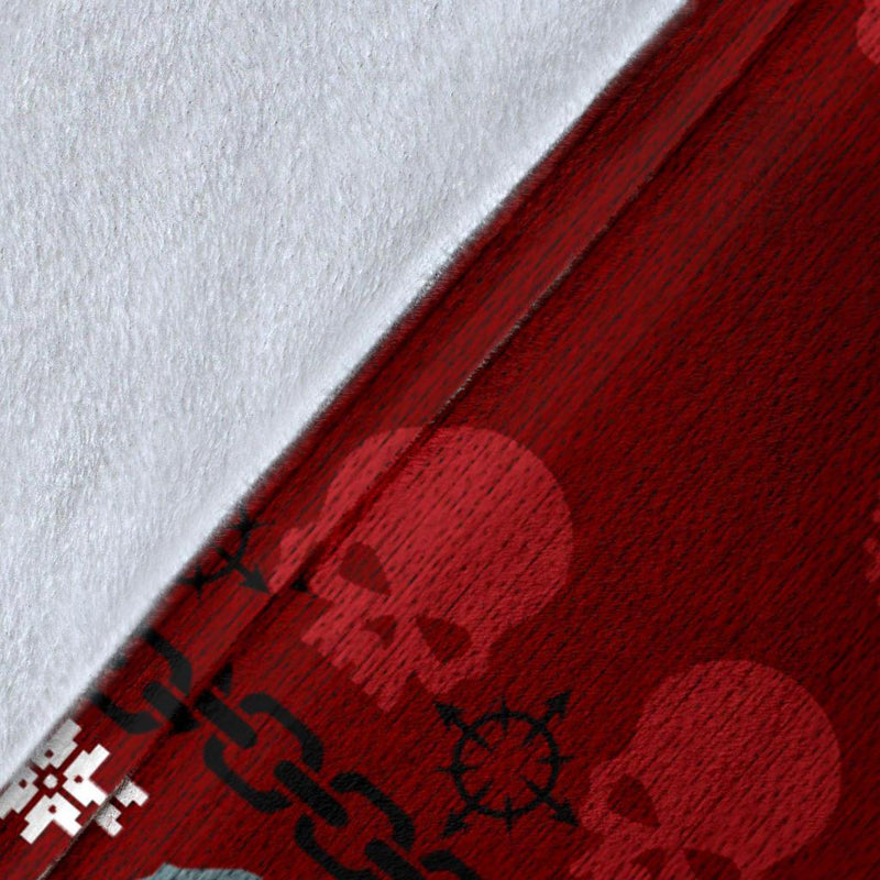 Scary Eye Ugly Christmas Custom Blanket Home Decor Nearkii