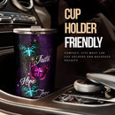 Best Custom Butterfly Faith Hope Love Personalized Tumbler Nearkii