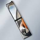 Funny M&M Chocolate Orange Yellow Driving Car Auto Sunshade Nearkii