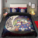 Ghibli Character Love You To The Moon Galaxy Bedding Set Duvet Cover And 2 Pillowcases Nearkii
