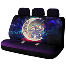 Ghibli Character Love You To The Moon Galaxy Premium Custom Car Back Seat Covers Decor Protectors Nearkii