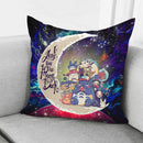 Ghibli Character Love You To The Moon Galaxy Pillowcase Room Decor Nearkii