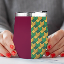 Giyu Tomioka Classic Color Cossover Demon Slayer Kimetsu No Yaiba Wine Tumbler Nearkii