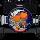 Goku Chichi Dragon Ball Love You To The Moon Galaxy Car Spare Tire Covers Gift For Campers Nearkii
