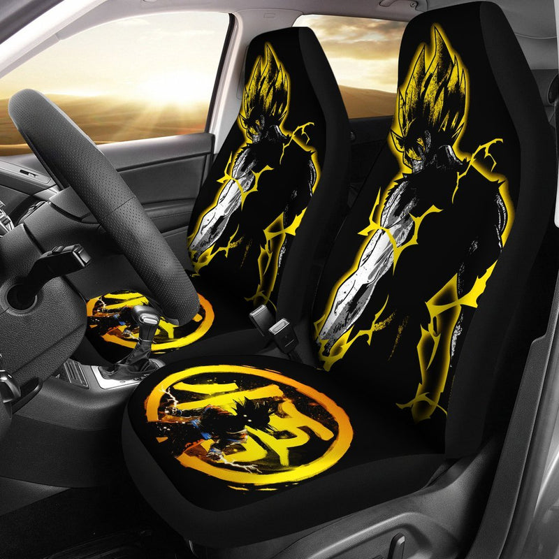 Goku Dragon Ball Car Premium Custom Car Seat Covers Decor Protectors Nearkii