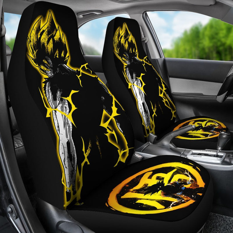 Goku Dragon Ball Car Premium Custom Car Seat Covers Decor Protectors Nearkii