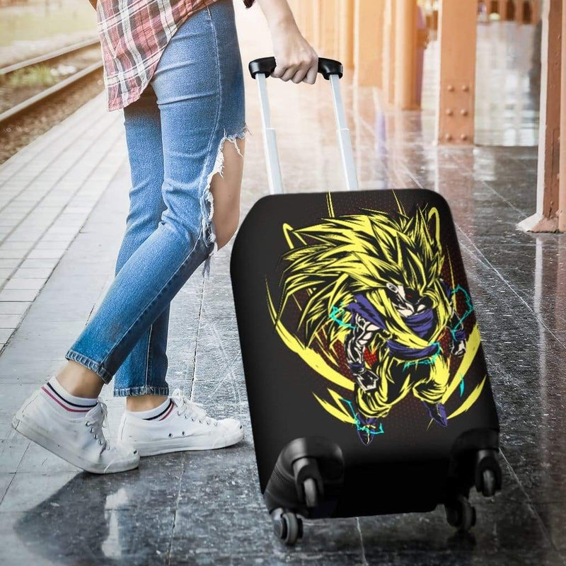 Goku Super Saiyan 3 Luggage Cover Suitcase Protector Nearkii