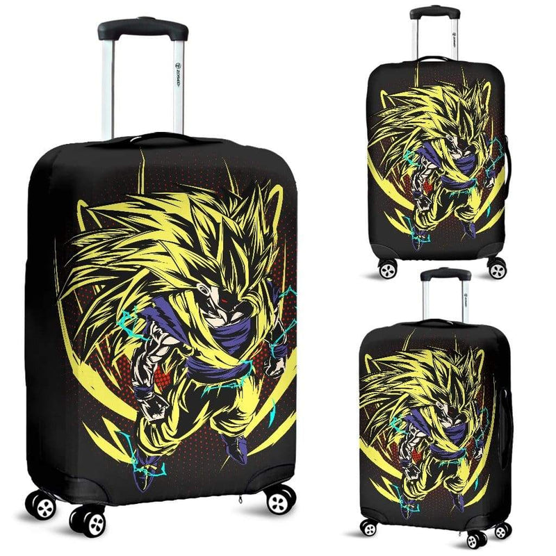 Goku Super Saiyan 3 Luggage Cover Suitcase Protector Nearkii