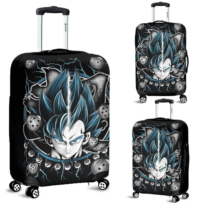 Goku Vegeta Blue 2022 Luggage Cover Suitcase Protector Nearkii