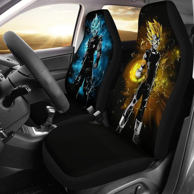 Goku Vegeta Car Premium Custom Car Seat Covers Decor Protectors Nearkii