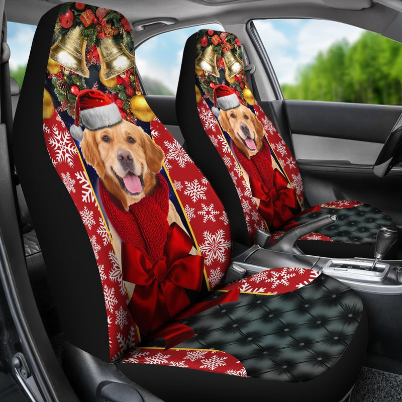 Golden Retriever Puppy Premium Custom Car Premium Custom Car Seat Covers Decor Protectors Decor Protector Nearkii