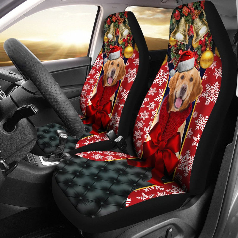 Golden Retriever Puppy Premium Custom Car Premium Custom Car Seat Covers Decor Protectors Decor Protector Nearkii