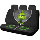 Grinch Zipper Get In Sit Down Shut Up Hold On Funny Car Back Seat Covers Decor Protectors Nearkii