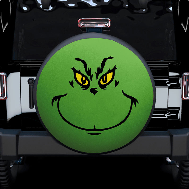 Grinch Car Spare Tire Covers Gift For Campers Nearkii