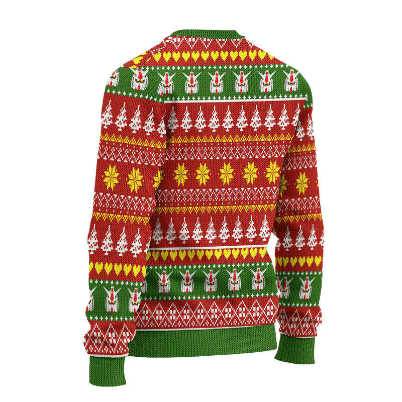 Gundam Anime Ugly Christmas Sweater Custom Santa Xmas Gift Nearkii