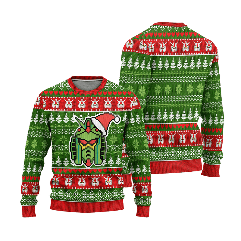 Gundam Anime Ugly Christmas Sweater Custom Xmas Gift Nearkii