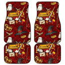 Harry Potter Red Front And Back Car Mats (Set Of 4) Nearkii