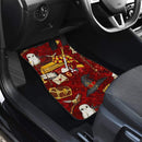 Harry Potter Red Front And Back Car Mats (Set Of 4) Nearkii