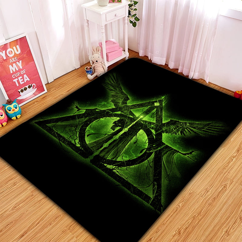 Harry Potter Symble Area Carpet Rug Home Decor Bedroom Living Room Decor Nearkii