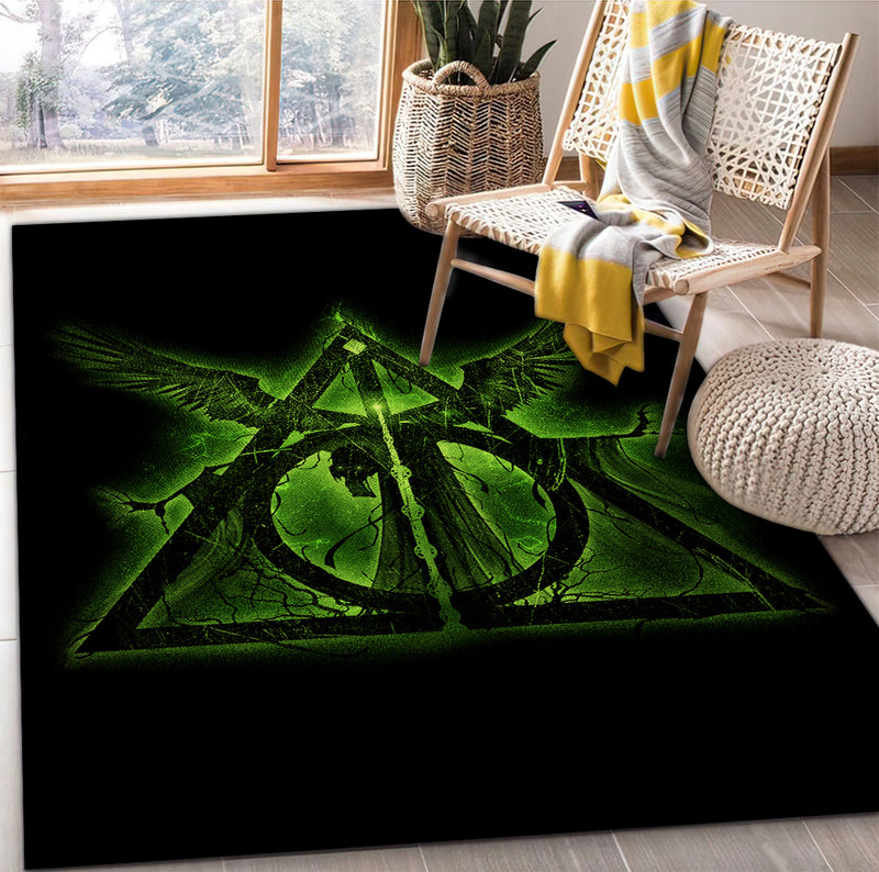 Harry Potter Symble Area Carpet Rug Home Decor Bedroom Living Room Decor Nearkii