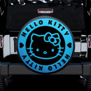 Hello Kitty Blue Jeep Car Spare Tire Covers Gift For Campers Nearkii