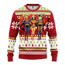 Superman Batman Wonder Woman Ugly Christmas Sweater Amazing Gift Idea Thanksgiving Gift Nearkii