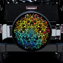 Mandala Flower Jeep Car Spare Tire Covers Gift For Campers Nearkii