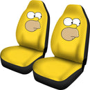 Homer Simpson Premium Custom Car Seat Covers Decor Protectors Nearkii