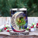 Hulk And Loki Love You To Moon And Back Premium Wine Tumbler Nearkii