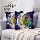 Hulk And Loki Love You To The Moon Galaxy Pillowcase Room Decor Nearkii