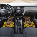 Sunflower German Shepherd Car Floor Mats Car Accessories Nearkii
