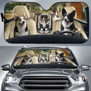 Corgi Family V2 Car Sunshade Gift Ideas 2023 Nearkii
