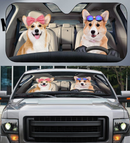 Corgi Couple Car Sunshade Gift Ideas 2023 Nearkii