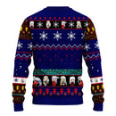 Inuyasha Ugly Christmas Sweater Blue 1 Amazing Gift Idea Thanksgiving Gift Nearkii