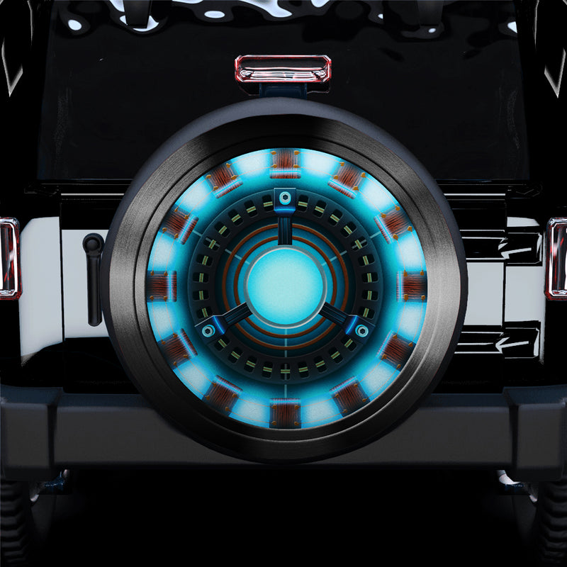 Iron Man Arc Reactor Car Spare Tire Covers Gift For Campers Nearkii