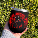 Itachi Moonlight Love You To Moon And Back Premium Wine Tumbler Nearkii