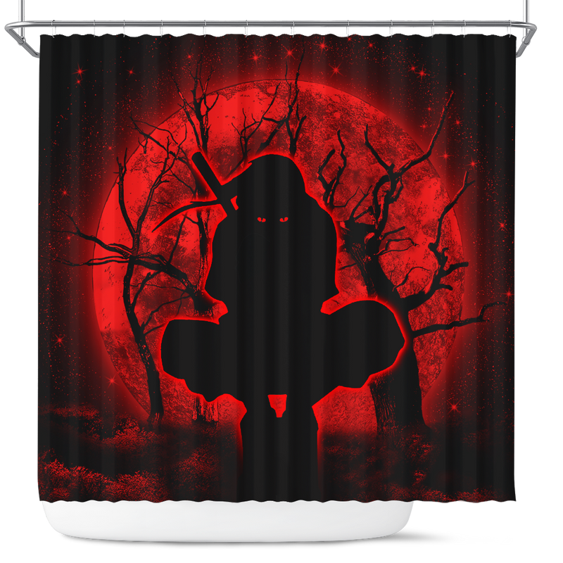 Itachi Anbu Moonlight Shower Curtain Nearkii