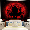 Itachi Anbu Moonlight Tapestry Room Decor Nearkii