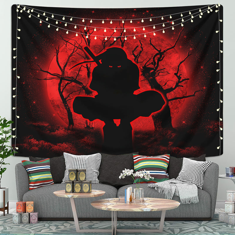 Itachi Anbu Moonlight Tapestry Room Decor Nearkii