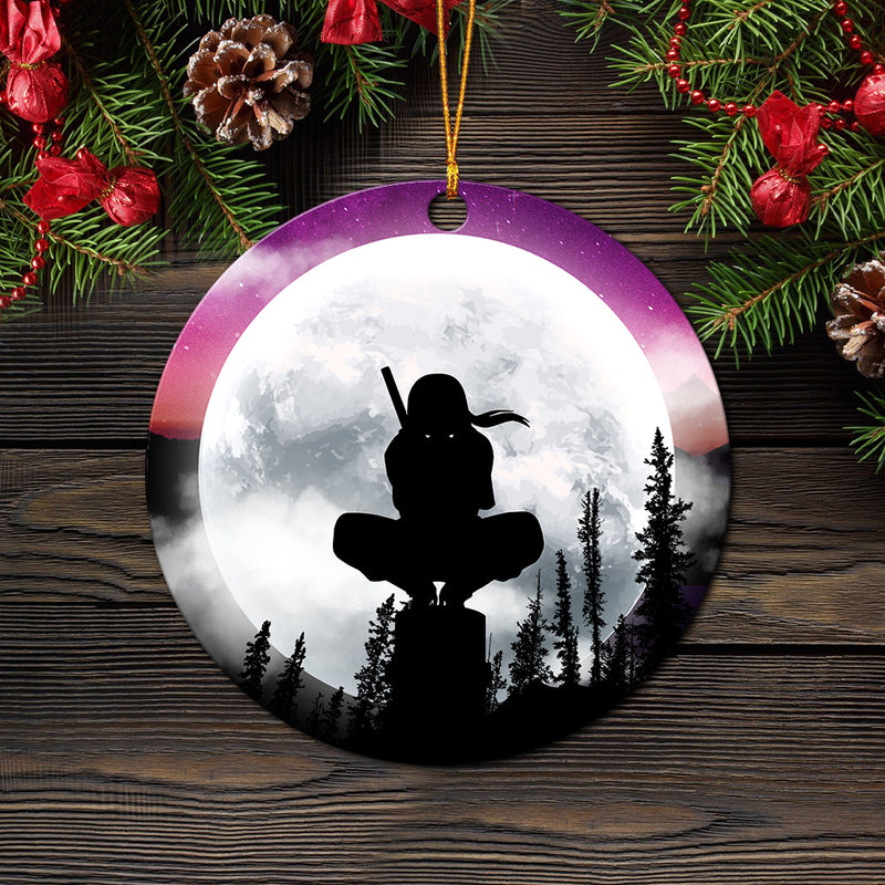 Itachi Moon Night Galaxy Mica Ornament Perfect Gift For Holiday Nearkii