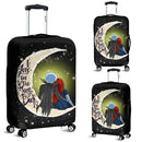 Jack And Sally Love Luggage Cover Suitcase Protector Nearkii