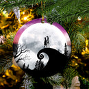 Jack Sally Moon Night Galaxy Mica Ornament Perfect Gift For Holiday Nearkii